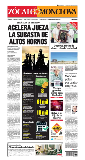 Cover of Zocalo Monclova