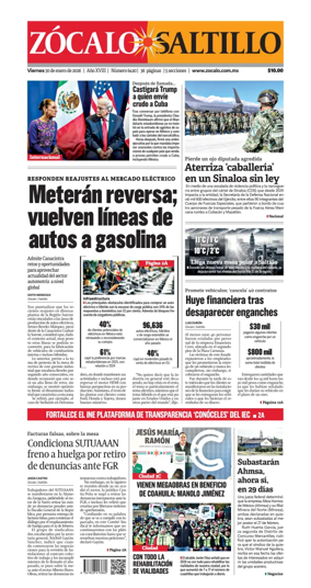 Cover of Zocalo Saltillo