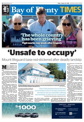 Cover of Bay of Plenty Times