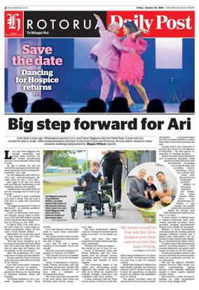 Cover of Rotorua Daily Post