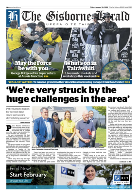 Cover of The Gisborne Herald