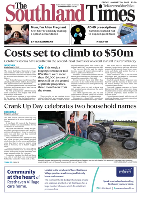 Cover of The Southland Times