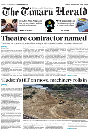 Cover of The Timaru Herald