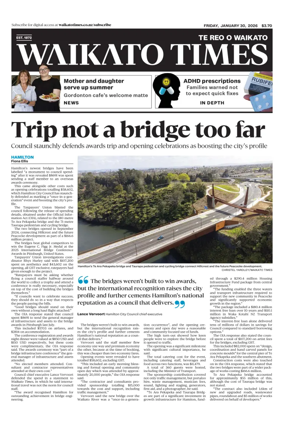 Cover of Waikato Times
