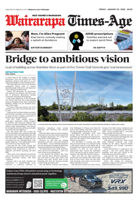 Cover of Wairarapa Times-Age (NZ)