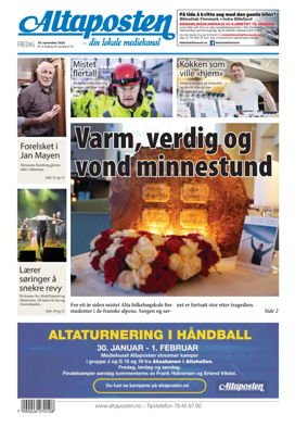 Cover of Altaposten