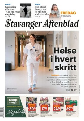 Cover of Stavanger Aftenblad