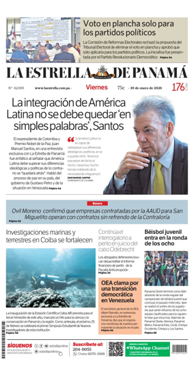 Cover of La Estrella de Panama