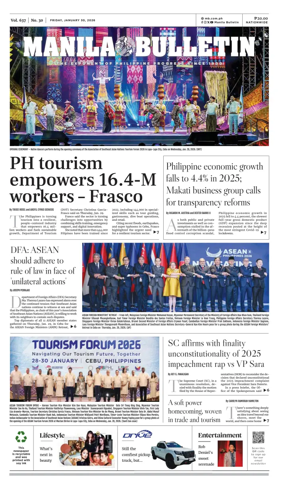 Cover of Manila Bulletin