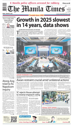 Cover of The Manila Times