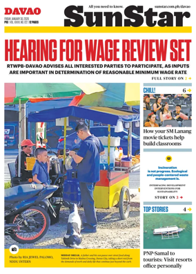 Cover of Sun.Star Davao