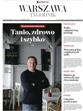 Cover of Gazeta Wyborcza Stoleczna