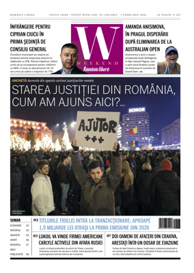 Cover of Romania Libera - Friday Edition
