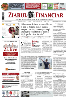 Cover of Ziarul Financiar
