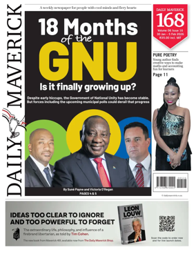 Cover of Daily Maverick