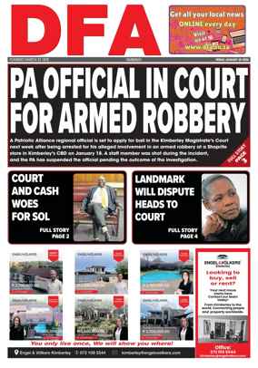 Cover of Diamond Fields Advertiser