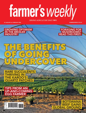 Cover of Farmers Weekly (South Africa)