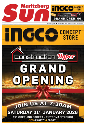 Cover of Maritzburg Sun (South Africa)