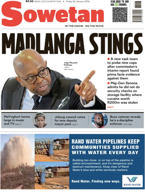 Cover of Sowetan