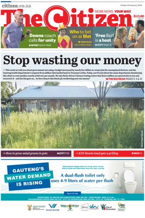 Cover of The Citizen (Gauteng)