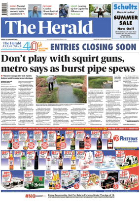 Cover of The Herald (South Africa)