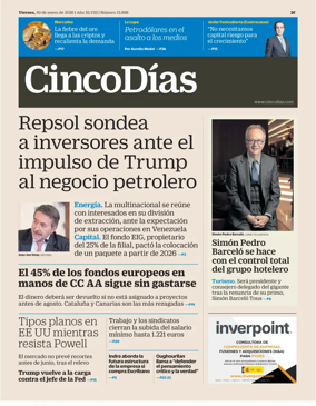 Cover of Cinco Dias