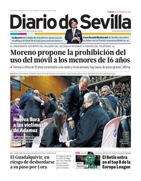 Cover of Diario de Sevilla