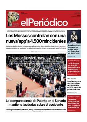 Cover of El Periodico - Castellano