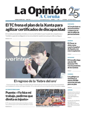 Cover of La Opinion de A Coruna