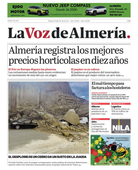 Cover of La Voz de Almeria