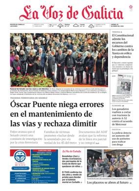 Cover of La Voz de Galicia (Carballo)