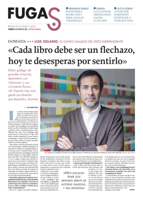 Cover of La Voz de Galicia (Ourense) - Fugas