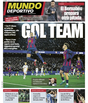 Cover of Mundo Deportivo (Barcelona)