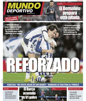 Cover of Mundo Deportivo (Gipuzkoa)