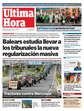Cover of Ultima Hora