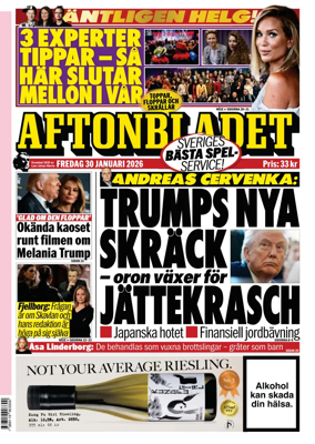 Cover of Aftonbladet