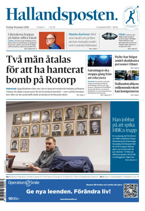 Cover of Hallandsposten