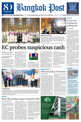 Cover of Bangkok Post