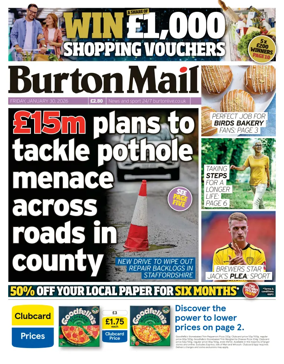 Cover of Burton Mail