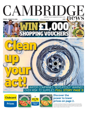 Cover of Cambridge News