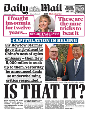 Cover of Daily Mail