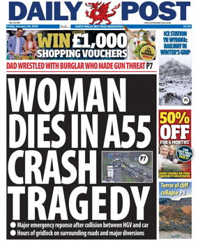 Cover of Daily Post (North Wales)