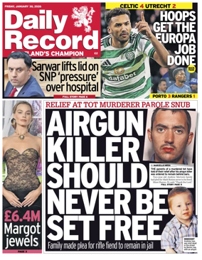 Cover of Daily Record