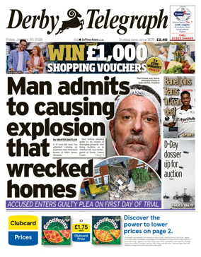 Cover of Derby Telegraph