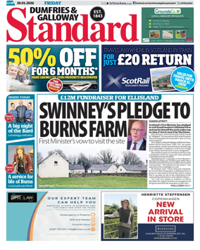 Cover of Dumfries & Galloway Standard