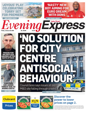 Cover of Evening Express