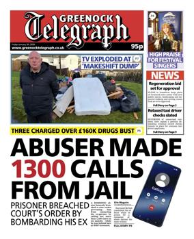 Cover of Greenock Telegraph