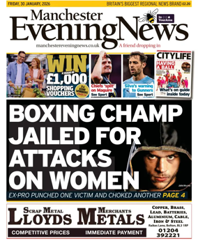 Cover of Manchester Evening News