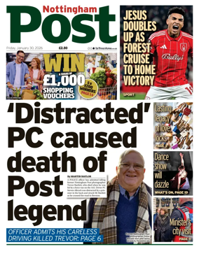 Cover of Nottingham Post