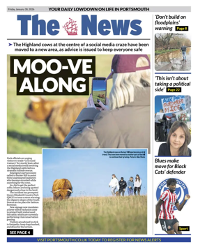 Cover of Portsmouth News